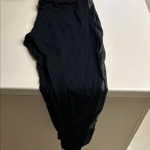 Dex Stretch Leggings with Faux Leather 2X